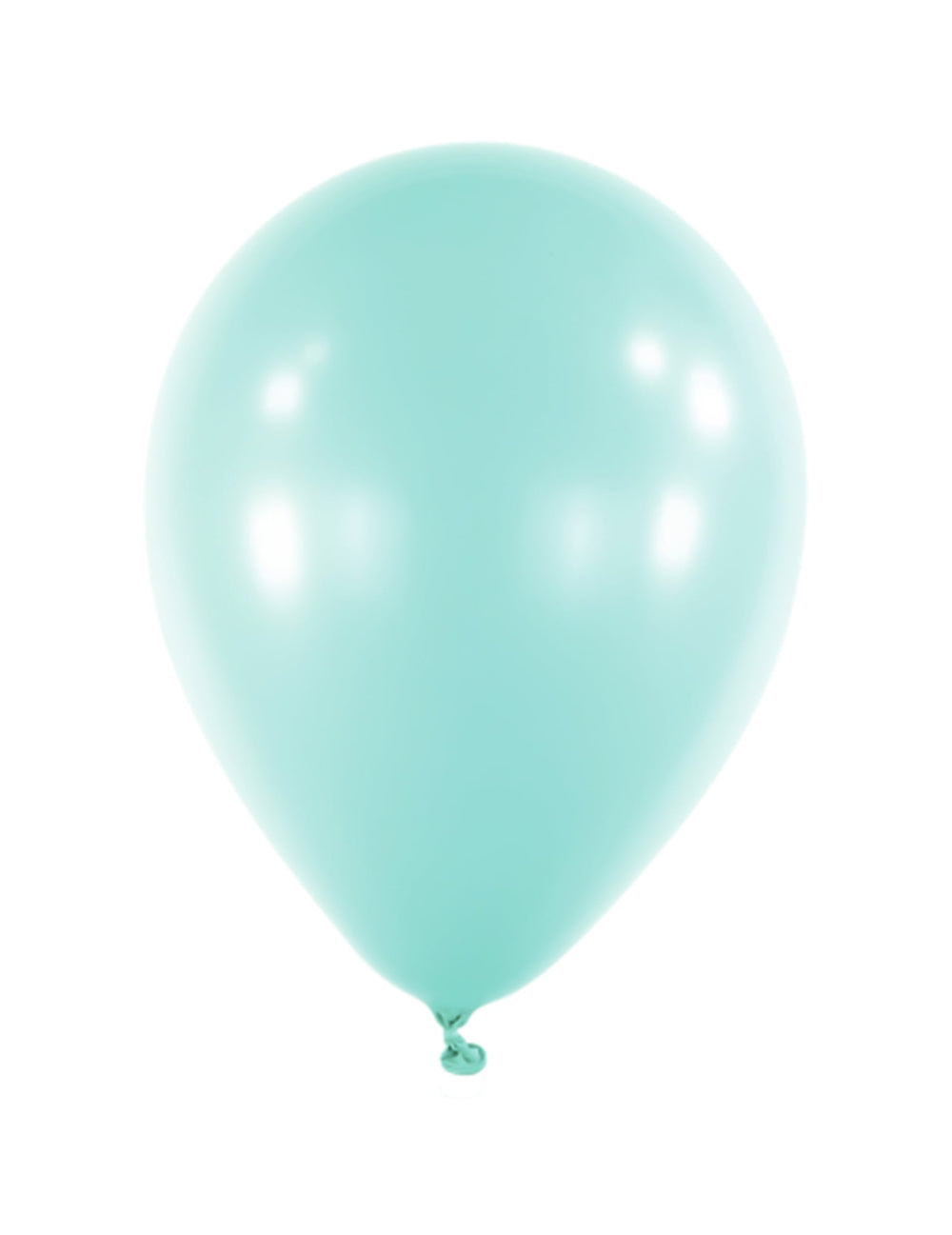 Mini ballons latex pour arche et cubes menthe pastel