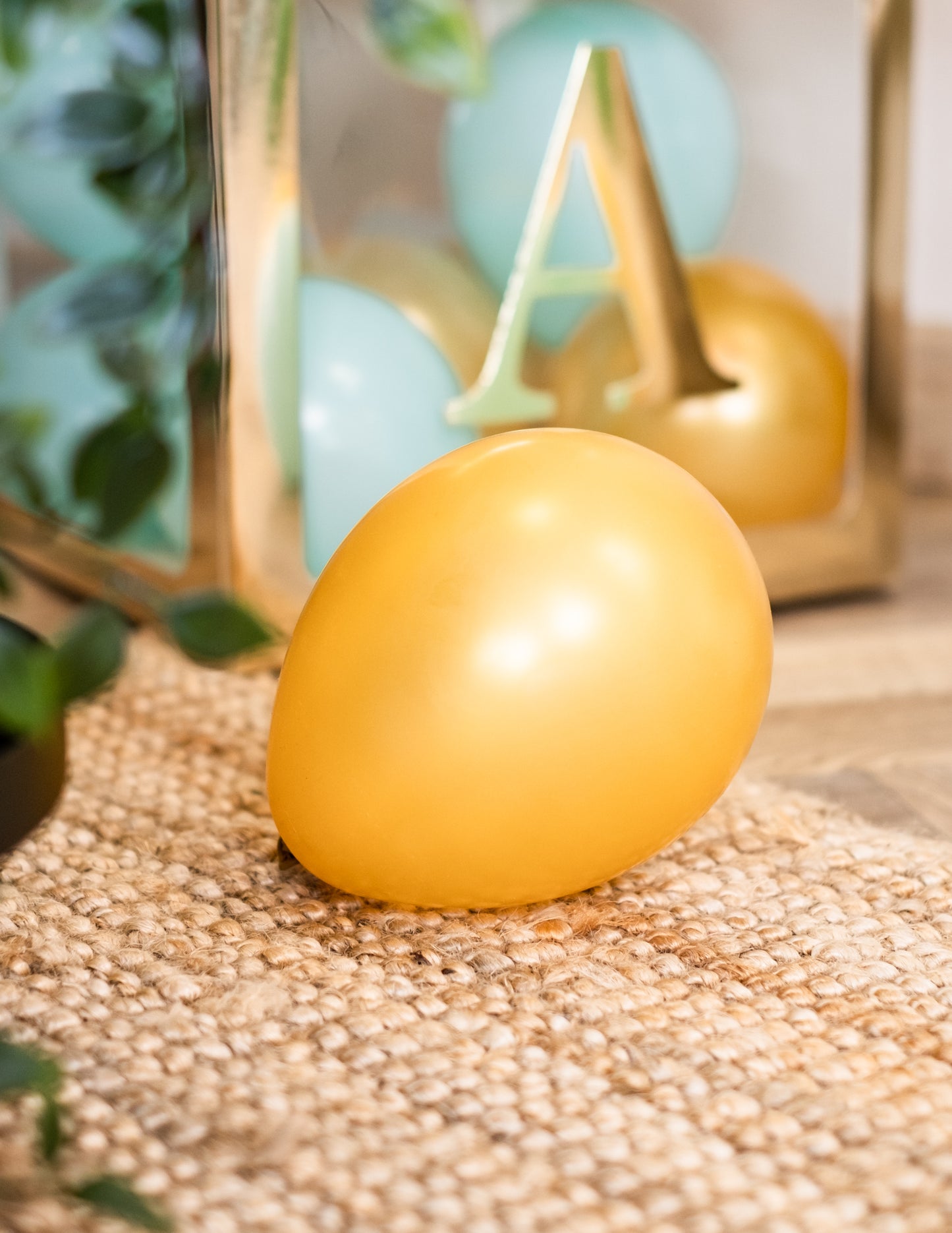 100 mini baloane din latex metalic auriu 13 cm pentru arcă