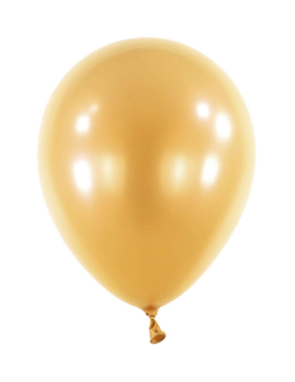 Mini baloane latex metalizate pentru arcadă aurii