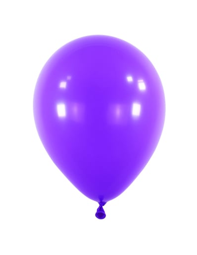 Mini ballons latex pour décoration violets