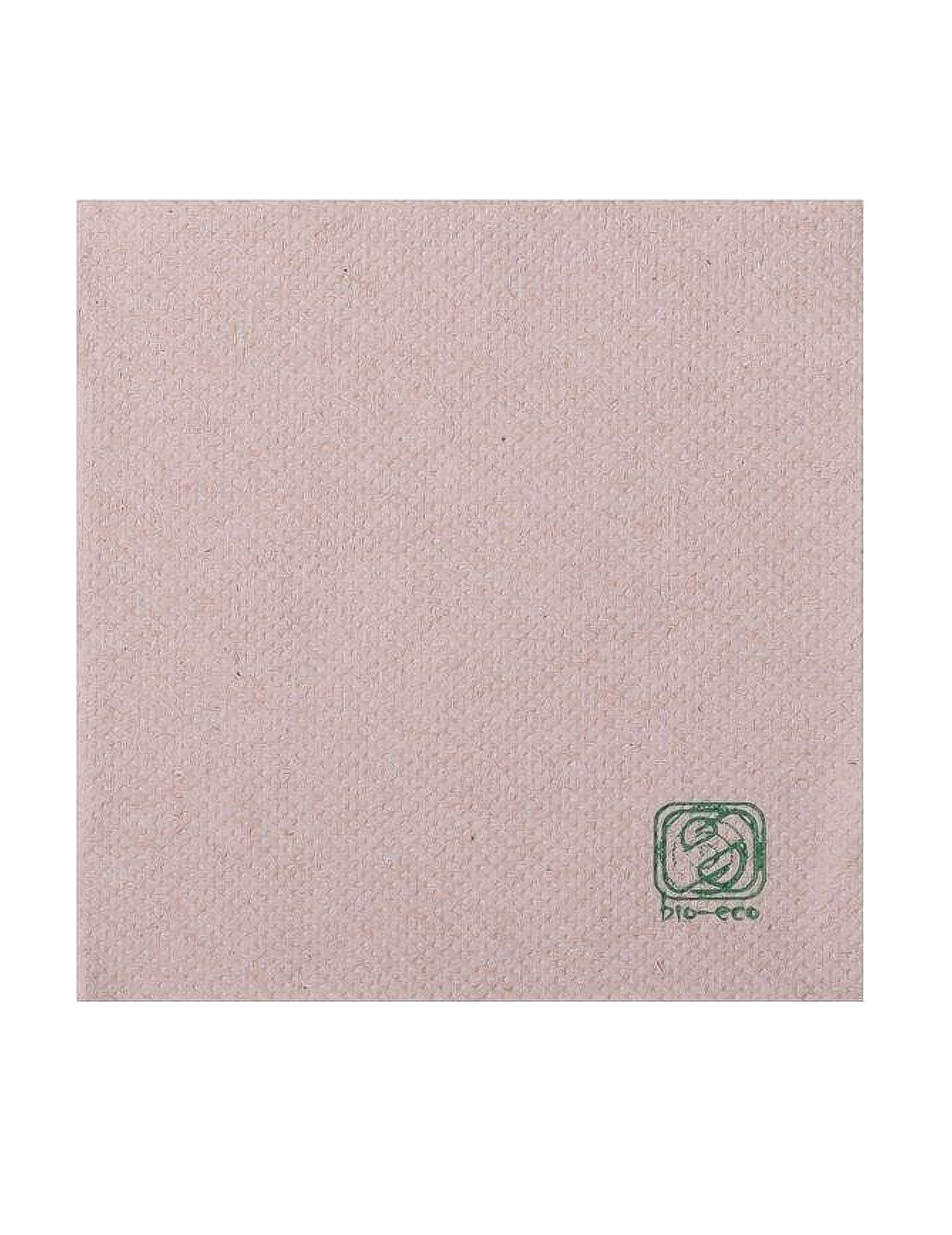 100 șervețele de cocktail din vată reciclată, 20 x 20 cm cm compostabil