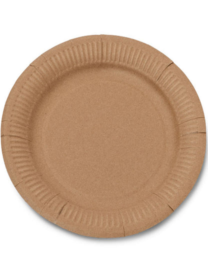10 plăci de carton Kraft 23 cm