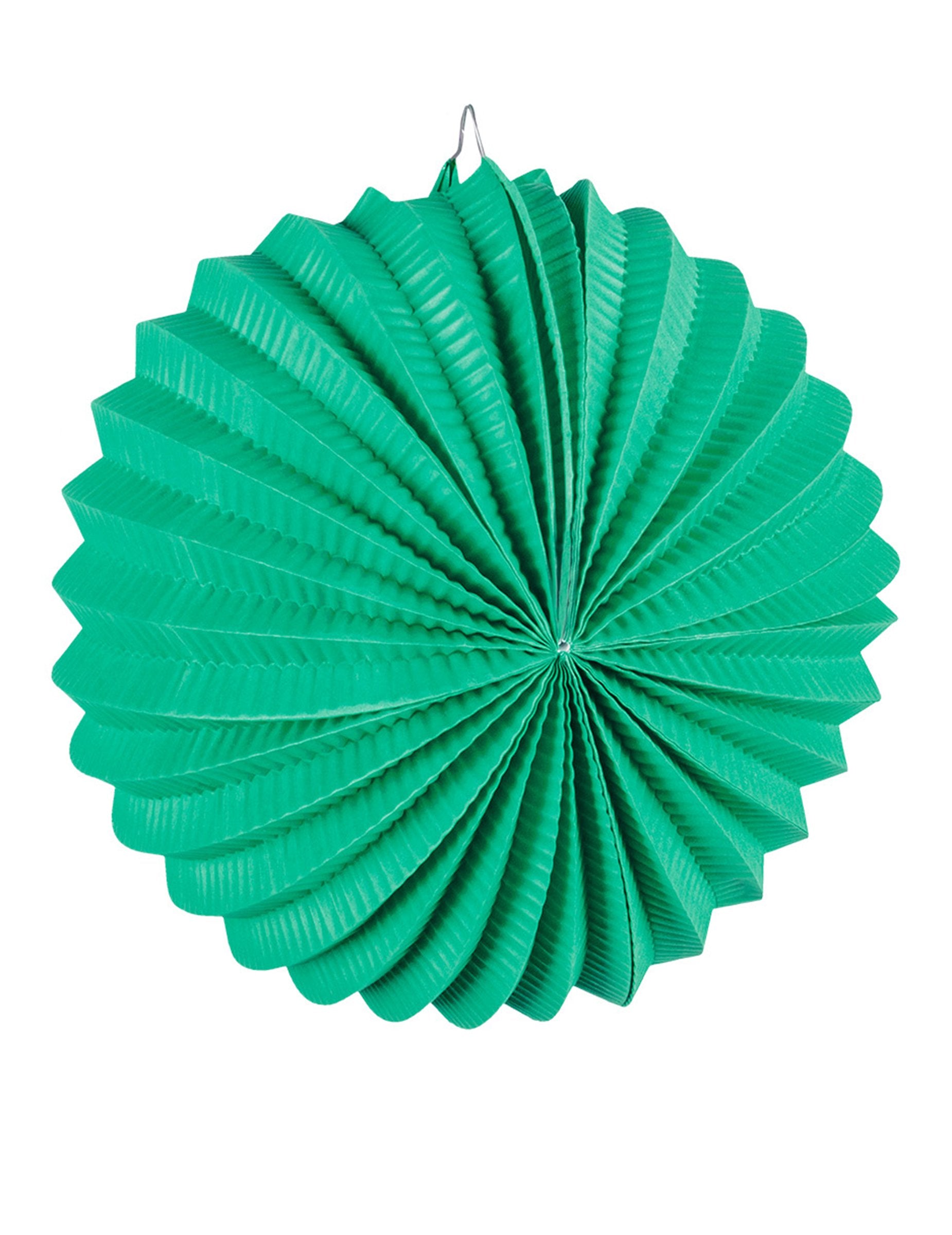 Lanterne de culoare verde din lanternele rotunde de culori asortate pentru petrecere