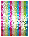 12 panouri de fundal multicolore 30 x 30 cm