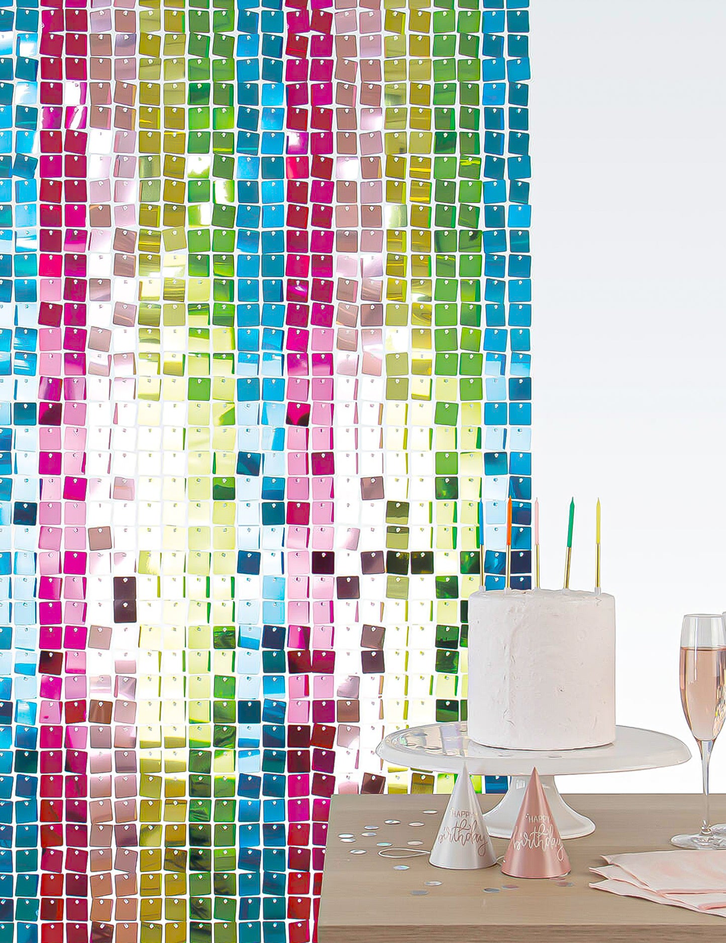 12 panouri de fundal multicolore 30 x 30 cm
