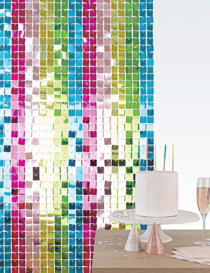 12 panouri de fundal multicolore 30 x 30 cm