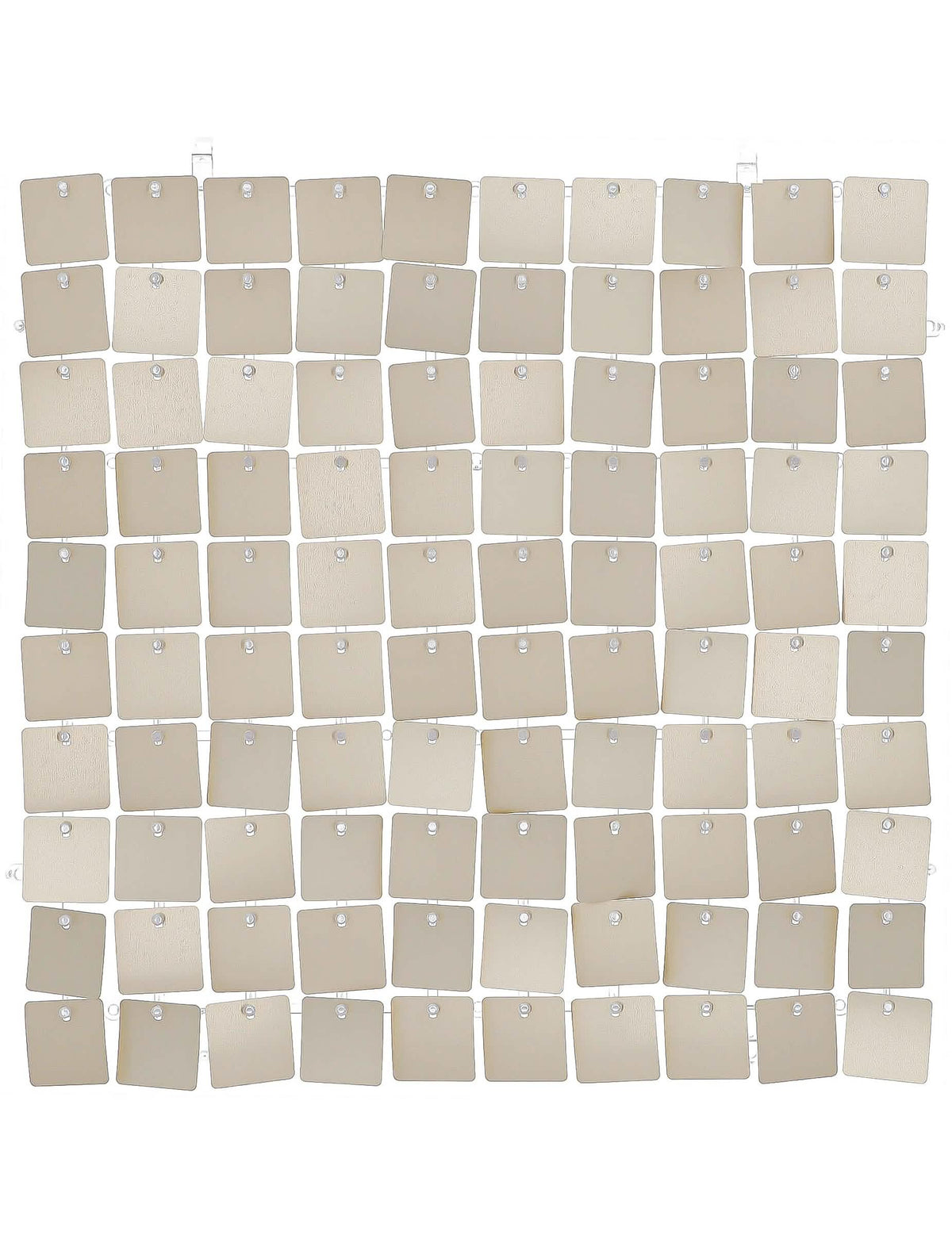 12 de panouri de fundal din pânză aurie mată 30 x 30 cm