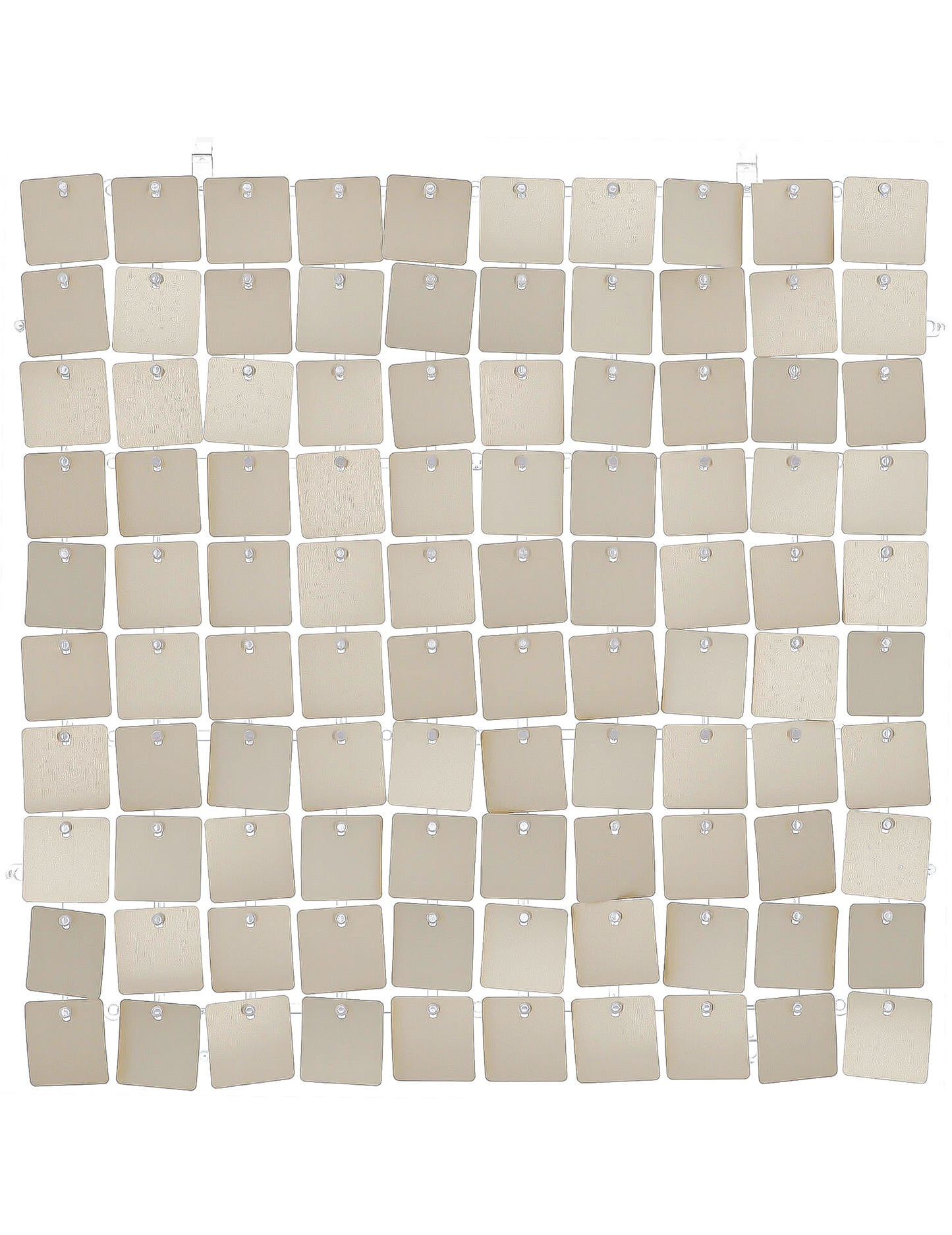 12 de panouri de fundal din pânză aurie mată 30 x 30 cm
