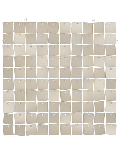 12 de panouri de fundal din pânză aurie mată 30 x 30 cm