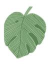 12 șervețele de hârtie cu frunze de monstera verzi 29,1 x 36 cm