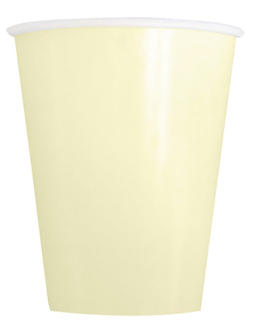14 cupe de cardboard de fildeș 266 ml