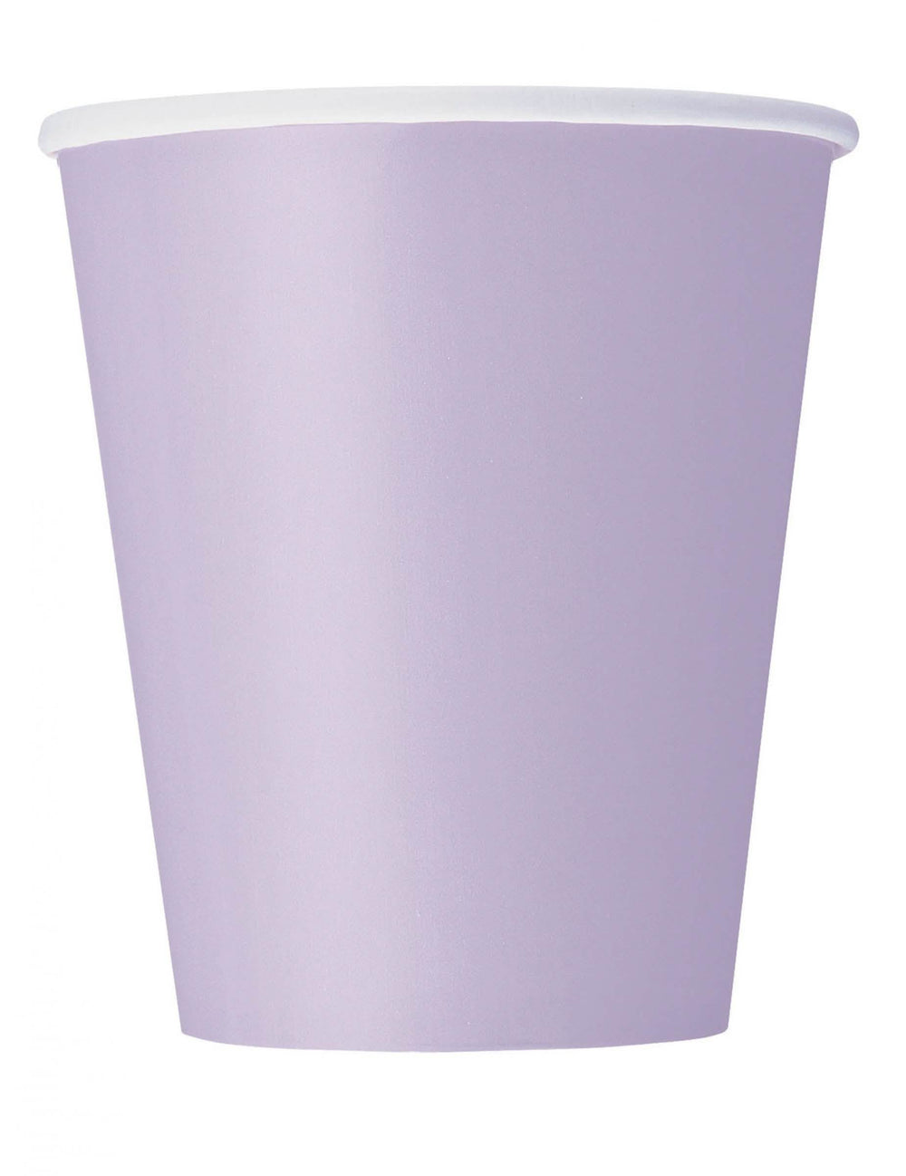 Pahare din carton lavandă pentru petrecere