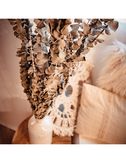 15 crengi uscate de eucalipt 150 g 66 cm decorațiuni de nuntă