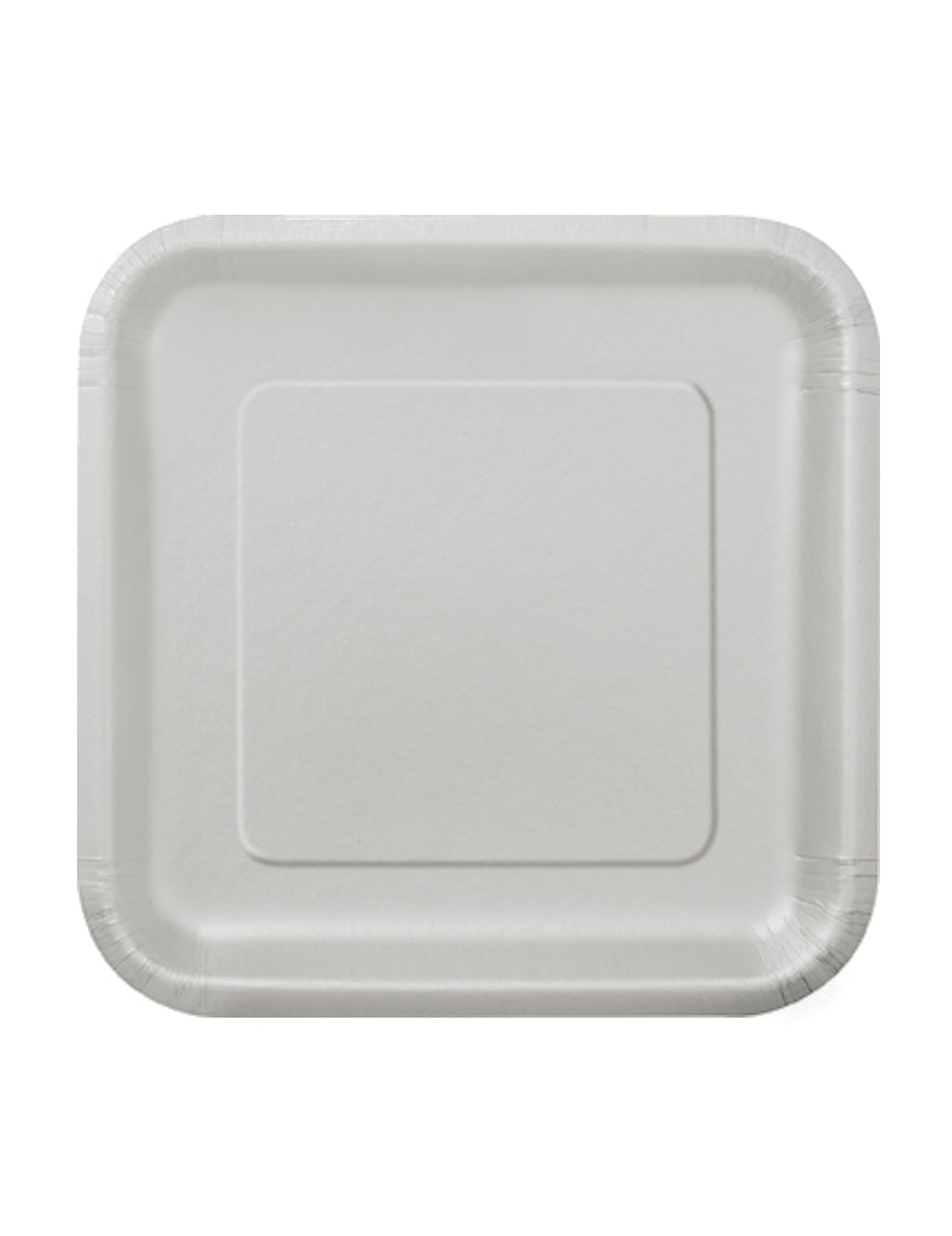 16 plăci mici de carton de argint 18 cm