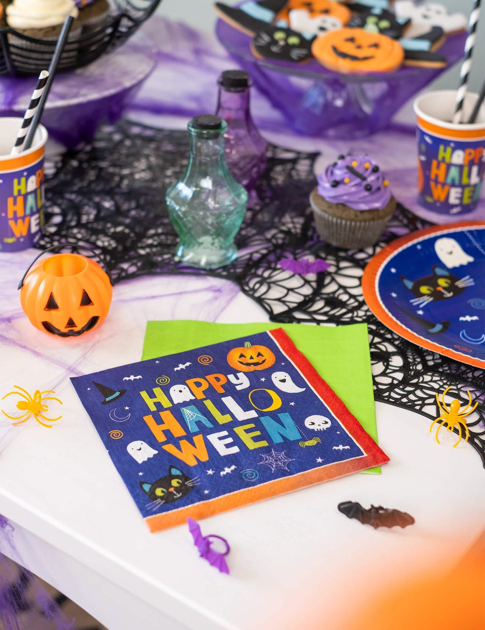 Aranjarea șervețelelor de hârtie halloween Friends