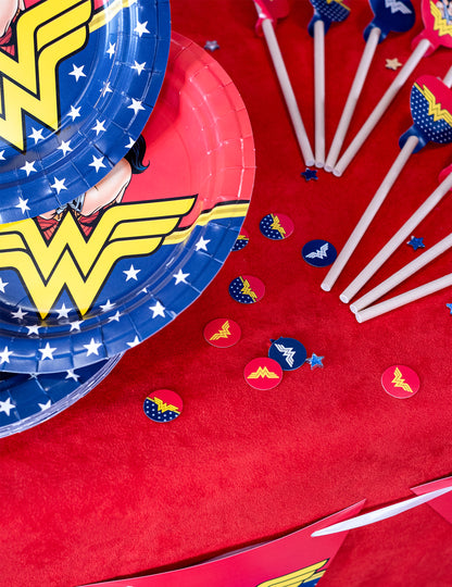 160 confetti Wonder Woman™ 2 cm