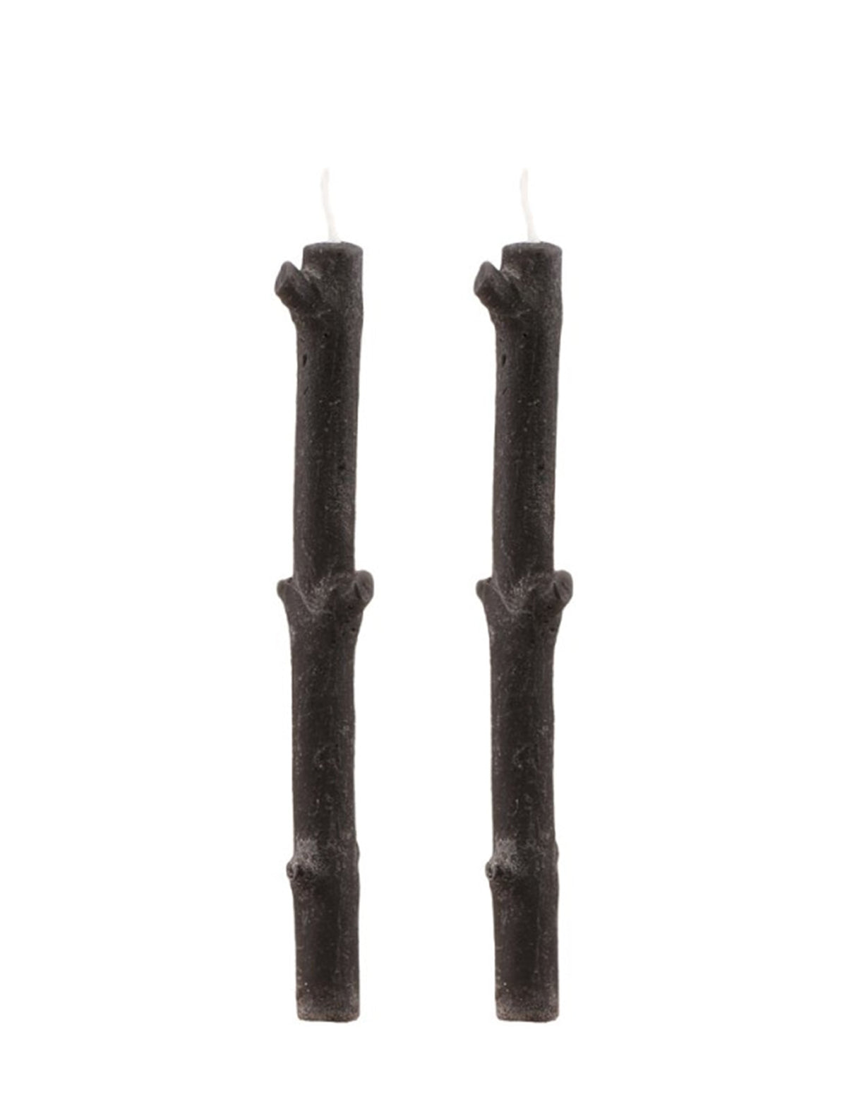 Bougies branches d'arbre noires