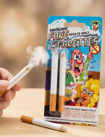 2 Țigări false care fumează - farse și păcăleli 