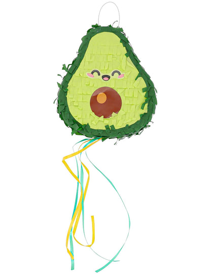 2 mini-piñate Kawaii pentru petrecere cu pepene verde și avocado