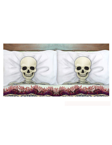 2 perne de schelet 53 x 81 cm Halloween