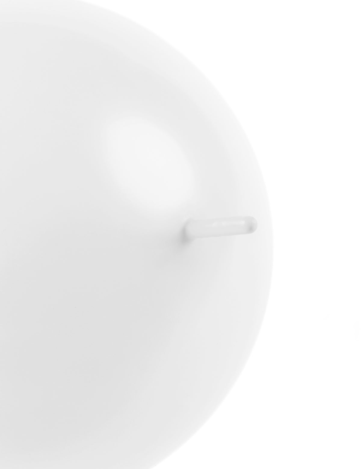 Détail de l'embout de liaison du ballons à relier blanc