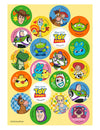 20 Mini discuri din vafă Toy Story™ 3,4 cm