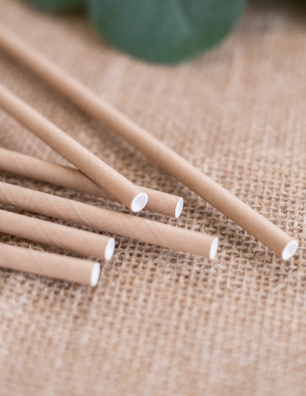 Prim-plan al paielor din carton kraft pentru petrecere
