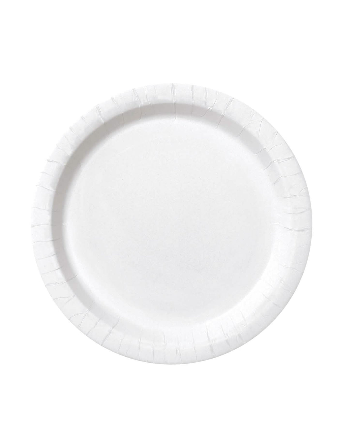 farfurii rotunde din carton pentru desert, albe