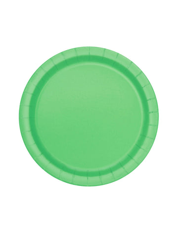 20 de plăci mici de carton cu lămâie verde 18 cm