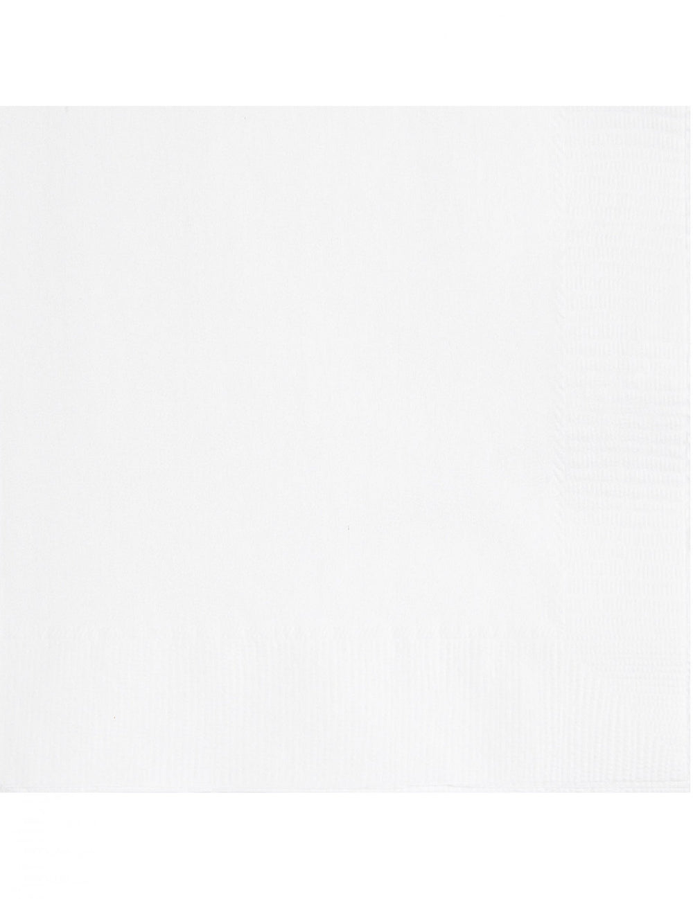 Serviettes en papier blanches