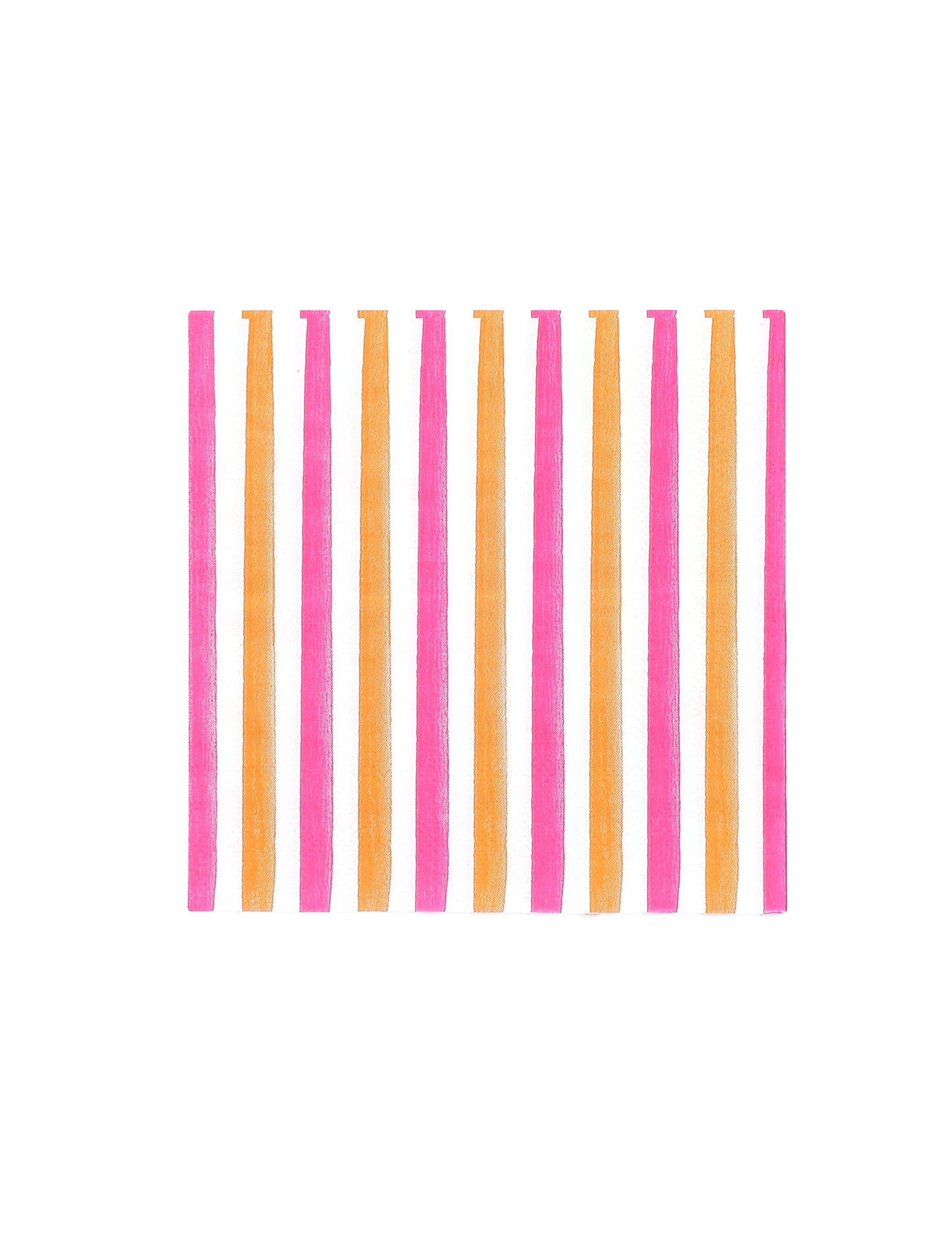 20 de șervețele mici de cocktail din hârtie Pink Limonade 24 x 24 cm