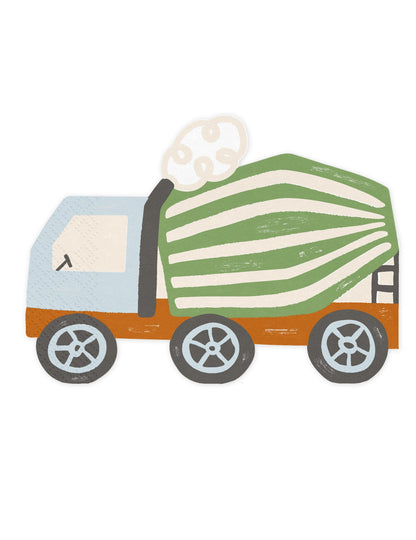 20 de prosoape de camion de șantier 16 x 13 cm