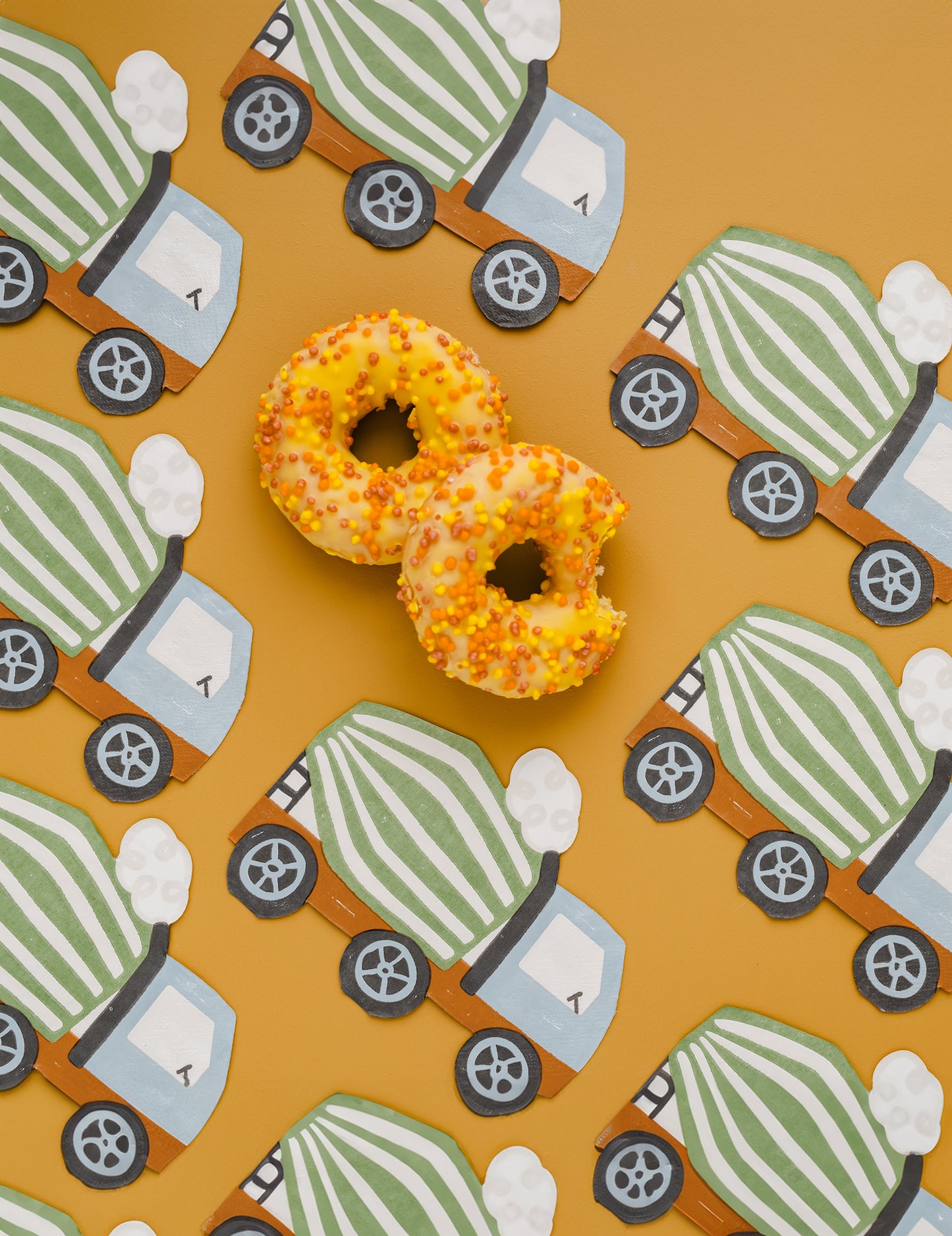 20 de prosoape de camion de șantier 16 x 13 cm