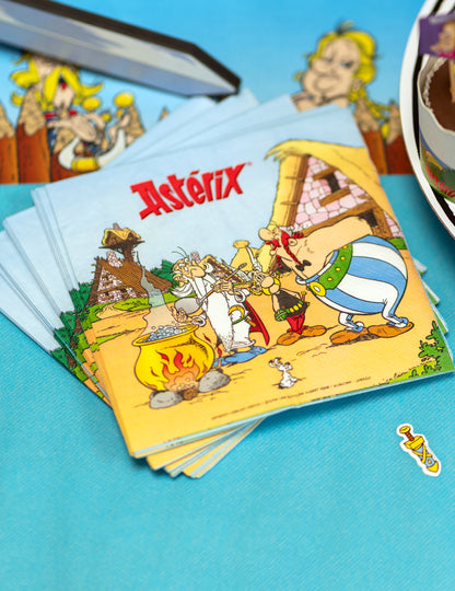 20 asterix 33 x 33 prosoape de hârtie cm