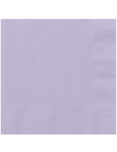 Serviettes en papier de mariage pour fête lavande