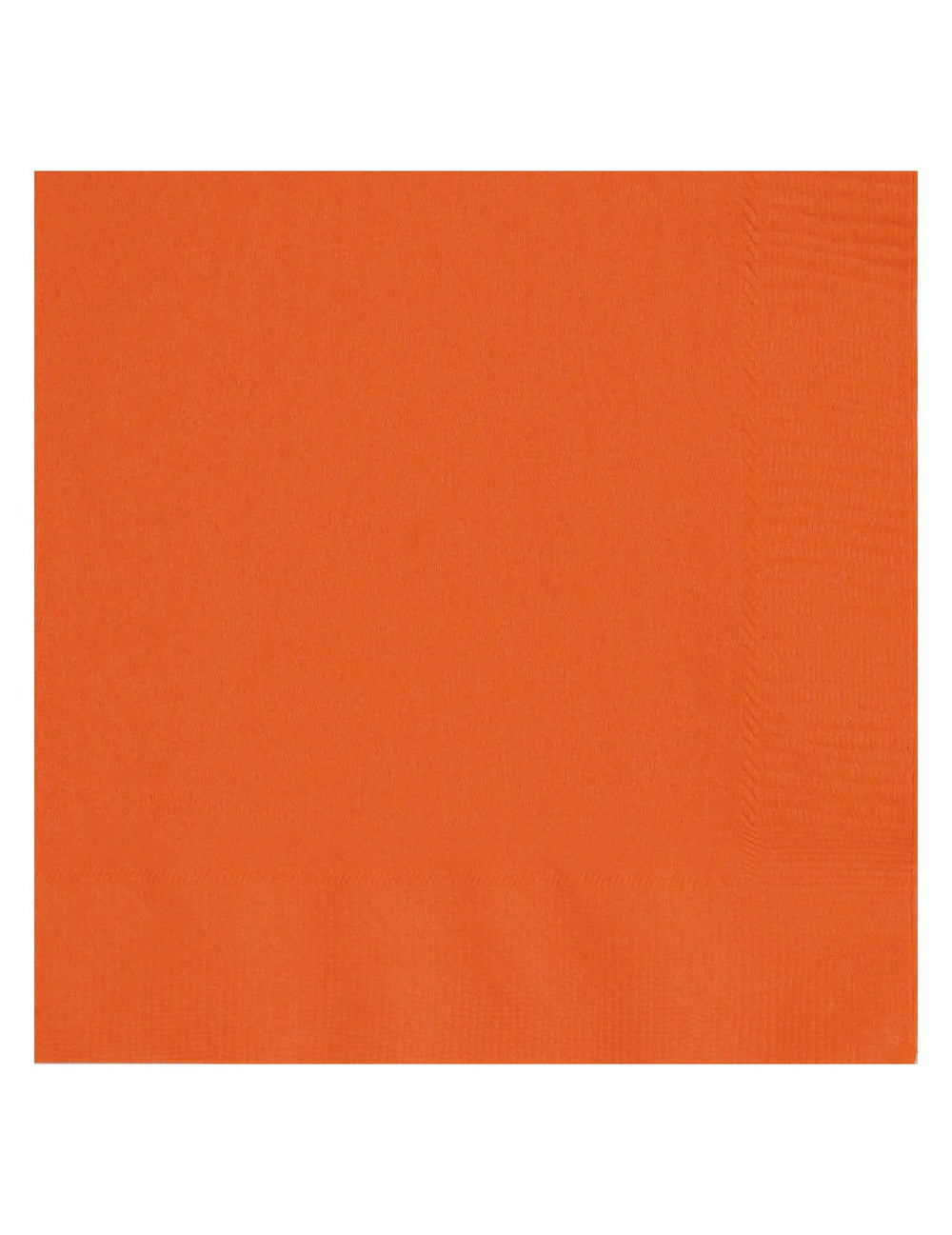 Serviettes en papier pour fête orange
