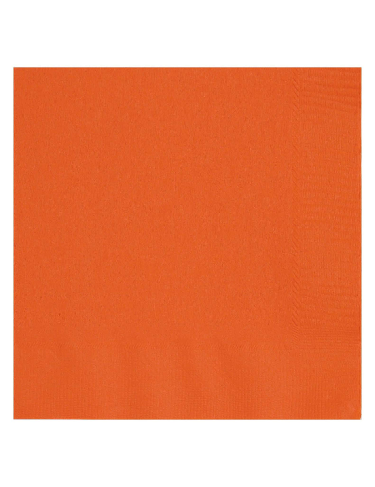 Serviettes en papier pour fête orange