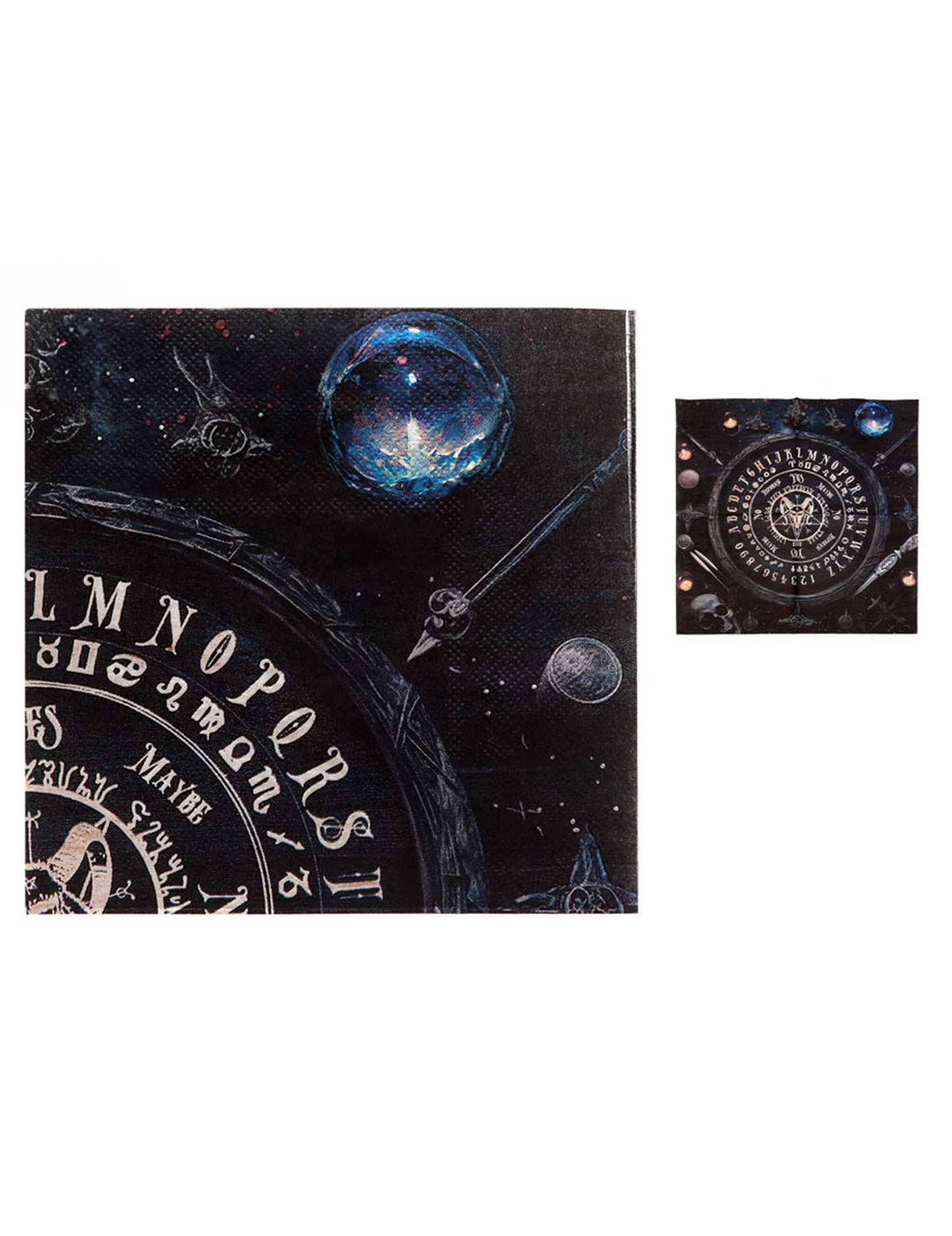 20 prosoape de hârtie Ouija 33 x 33 cm