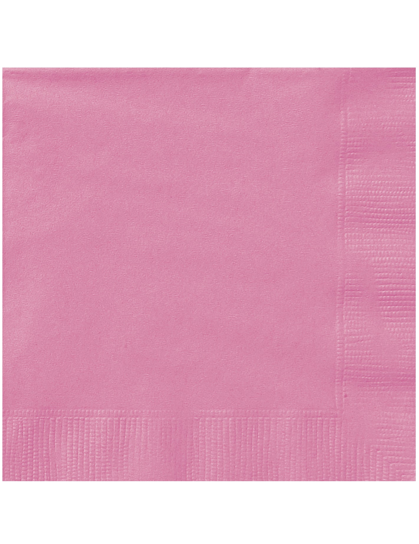 Serviettes en papier pour anniversaire et baptême roses