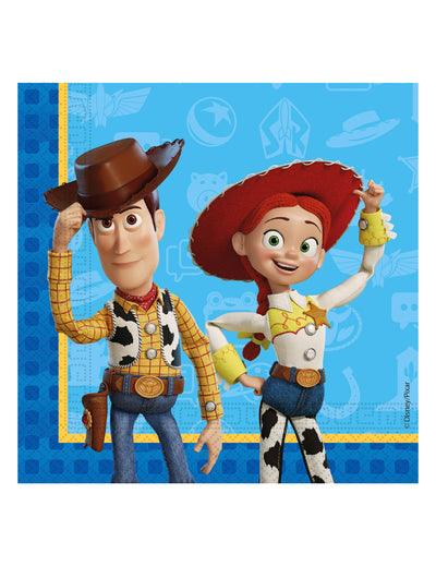 20 Serviettes en papier Toy Story 5™ 33 x 33 cm