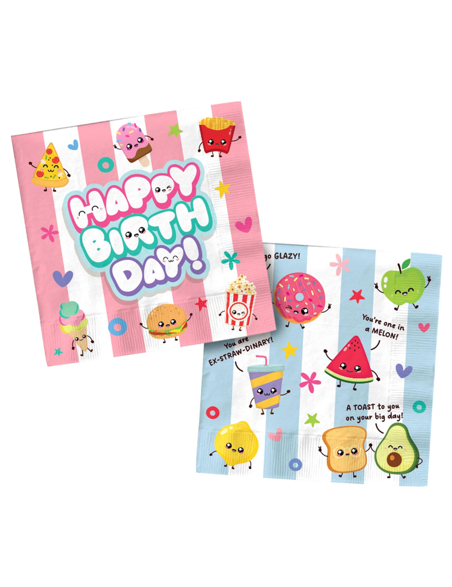 20 de șervețele Kawaii Party 33 x 33 cm