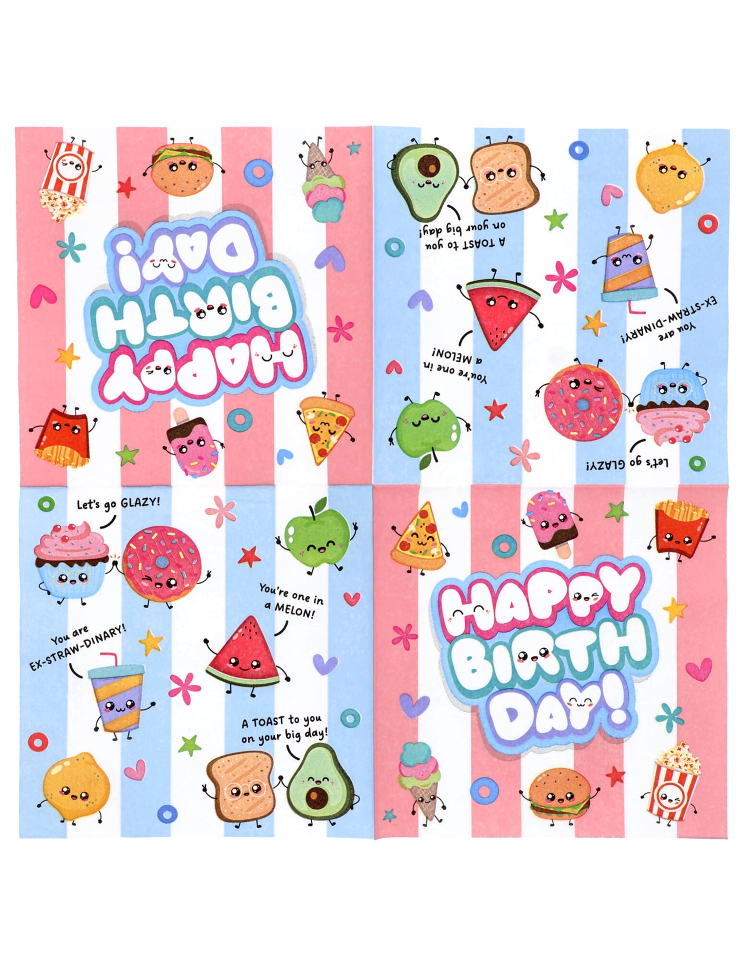 20 de șervețele Kawaii Party 33 x 33 cm