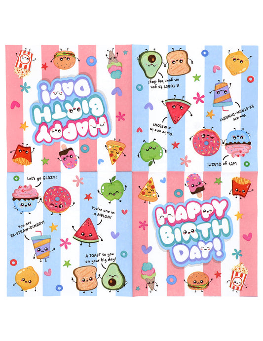 20 de șervețele Kawaii Party 33 x 33 cm