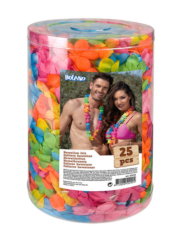 25 de coliere multicolore din Hawaii