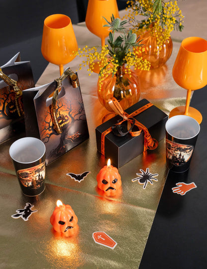 25 de decorațiuni pentru masă Conacul Bântuit 3 x 4,5 cm și 5 x 4 cm