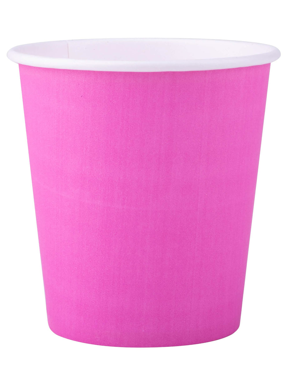 Pahare din carton pentru petrecere fuchsia fără plastic