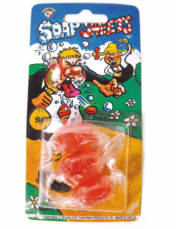 3 bomboane amuzante cu aromă de săpun - farse și glume 