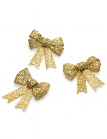 3 funde aurii cu sclipici 10 x 13 cm 