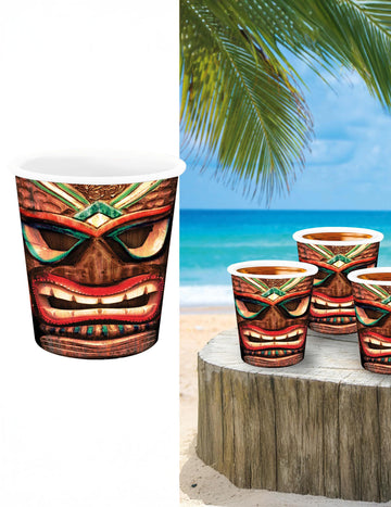 3 pahare tiki hawaii