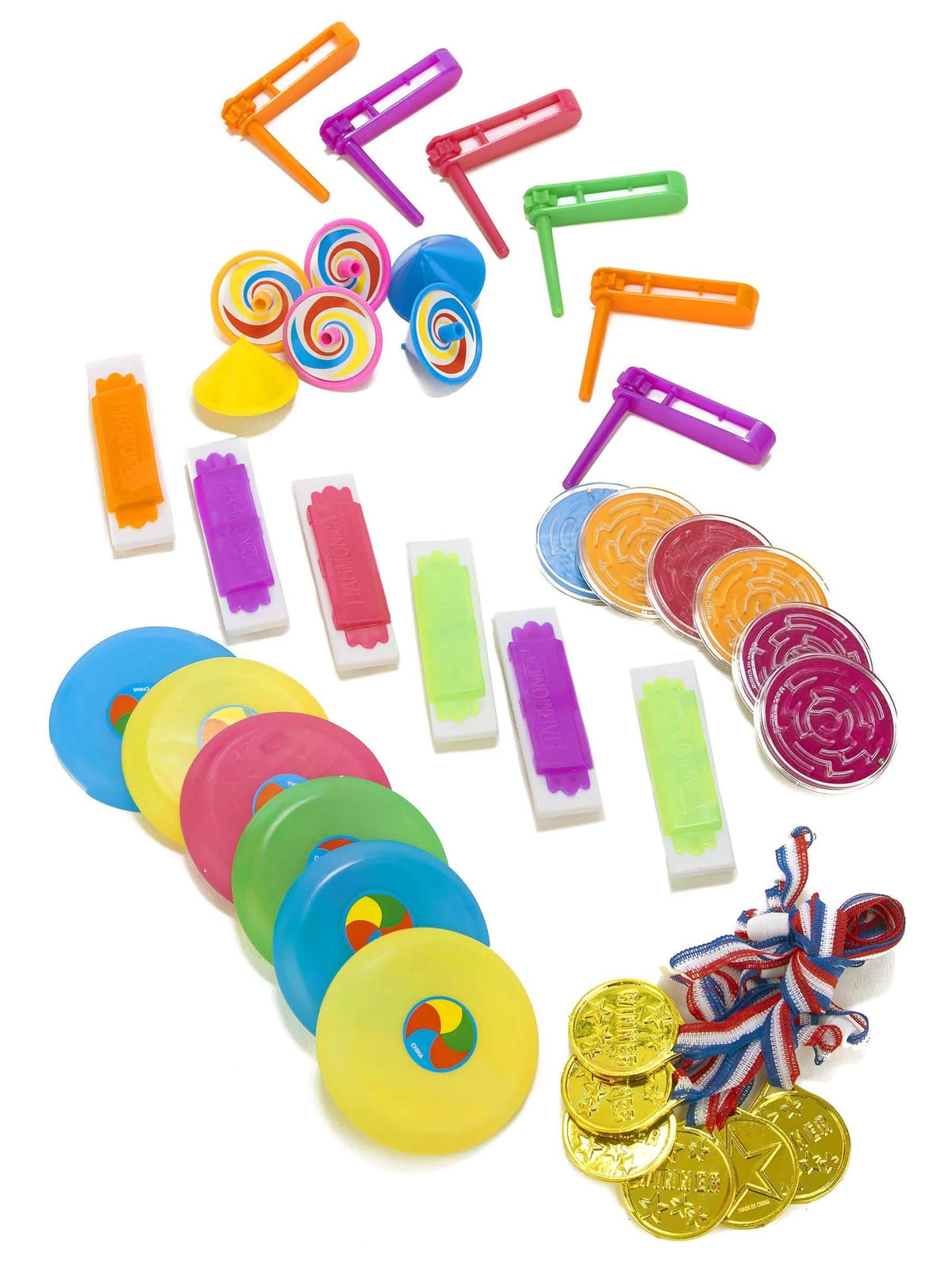36 de jucării mici pentru piñata și aniversare pentru copil, multicolore